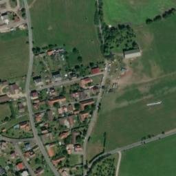 Satellite imagery of [Žihobce] church t., CZ
