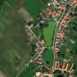 Satellite imagery of [Zálší] church sanctus t., CZ