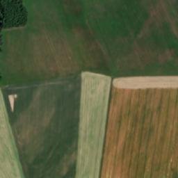 Satellite imagery of [Popelín] church t., CZ