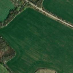 Satellite imagery of [Komořany na Moravě] church t., CZ