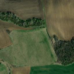 Satellite imagery of [Kučerov] church t., CZ