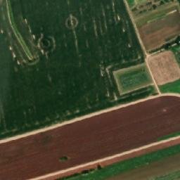 Satellite imagery of [Tečovice] church sanctus t., CZ
