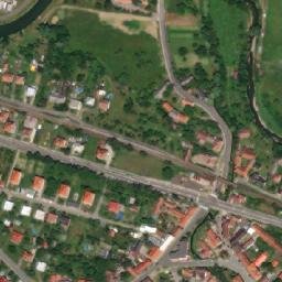 Satellite imagery of [Želechovice nad Dřevnicí] church t., CZ
