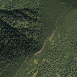 Satellite imagery of 1600 m.n.m, SK