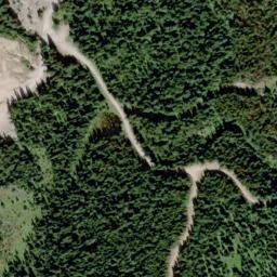 Satellite imagery of Bonanza Pass, CA