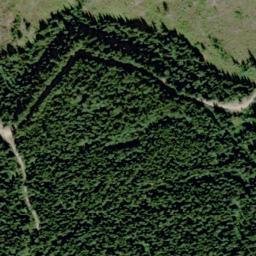 Satellite imagery of Bonanza Pass, CA