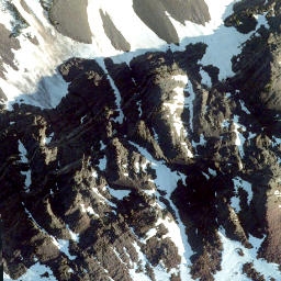 Satellite imagery of Scarpe Mountain, CA