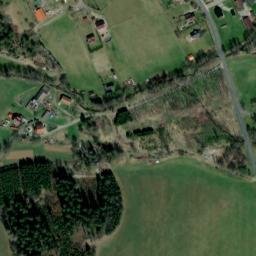 Satellite imagery of [Petrovice u Sušice] church t., CZ