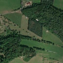 Satellite imagery of [Žihobce] church t., CZ