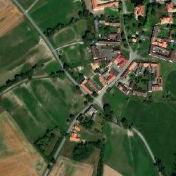 Satellite imagery of [Zálší] church sanctus t., CZ