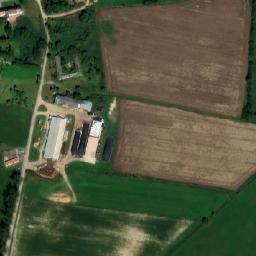 Satellite imagery of [Zálší] church sanctus t., CZ
