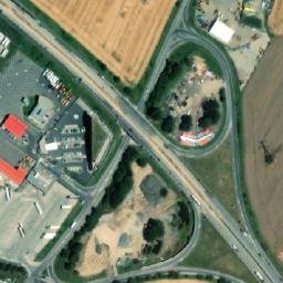 Satellite imagery of [Ostrovačice] church t., CZ