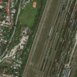 Satellite imagery of [Brno-Husovice] former textil factory chimney, CZ
