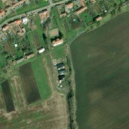 Satellite imagery of [Lysovice] church t., CZ