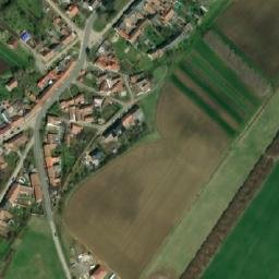 Satellite imagery of [Kučerov] church t., CZ