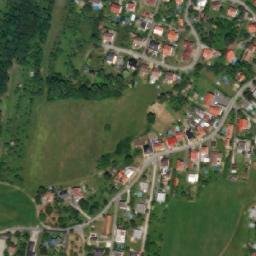 Satellite imagery of [Želechovice nad Dřevnicí] church t., CZ