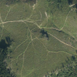 Satellite imagery of vlčia labka, PL