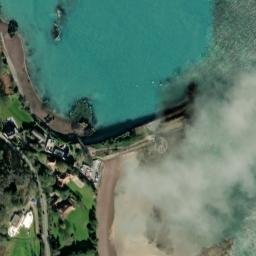 Satellite imagery of La Crête Point, JE