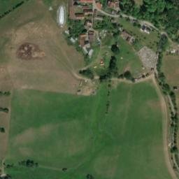 Satellite imagery of [Žihobce] church t., CZ