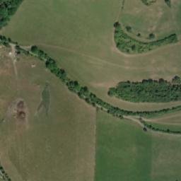 Satellite imagery of [Žihobce] church t., CZ