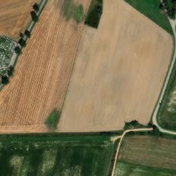 Satellite imagery of [Zálší] church sanctus t., CZ