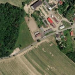 Satellite imagery of [Popelín] church t., CZ