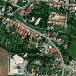 Satellite imagery of [Říčany u Brna] church t., CZ