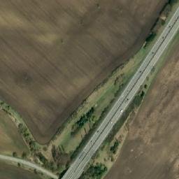 Satellite imagery of [Komořany na Moravě] church t., CZ