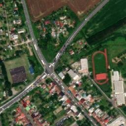 Satellite imagery of [Otrokovice] church t., CZ