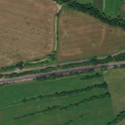 Satellite imagery of [Zádveřice] church t., CZ