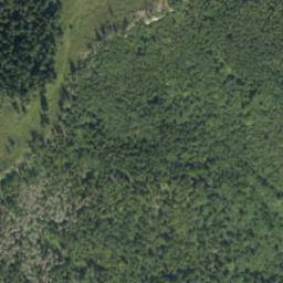 Satellite imagery of vlčia labka, PL