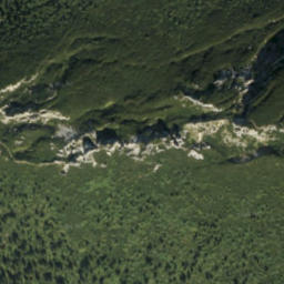 Satellite imagery of 1800 m n. m., SK