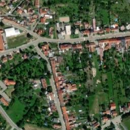 Satellite imagery of [Pozořice] church t., CZ