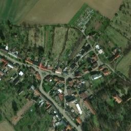 Satellite imagery of [Hoštice u Litenčic] church t., CZ