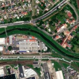Satellite imagery of [Otrokovice] factory chimney-2, CZ