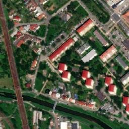 Satellite imagery of [Otrokovice] church t., CZ