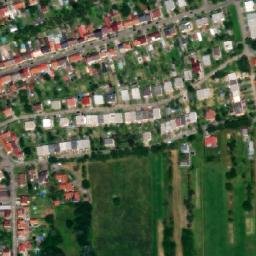 Satellite imagery of [Otrokovice] church t., CZ