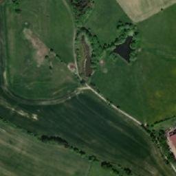 Satellite imagery of [Zahrádky] evangelic church t., CZ