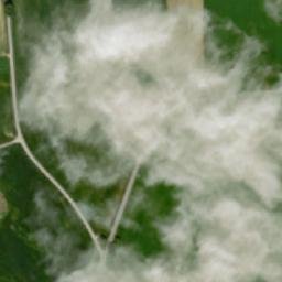 Satellite imagery of [Zahrádky] evangelic church t., CZ