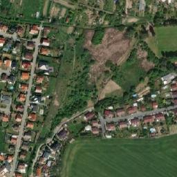 Satellite imagery of [Brno-Žebětín] church t., CZ