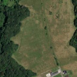 Satellite imagery of [Žlutava] church t., CZ