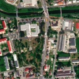 Satellite imagery of [Otrokovice] church t., CZ
