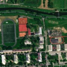 Satellite imagery of [Otrokovice] church t., CZ