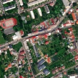 Satellite imagery of [Malenovice] burg t., CZ