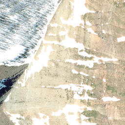 Satellite imagery of La Coulotte Peak, CA