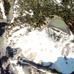 Satellite imagery of Jutland Mountain, CA