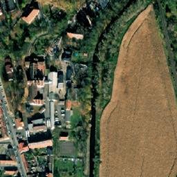 Satellite imagery of [Protivín] sanctus church t., CZ
