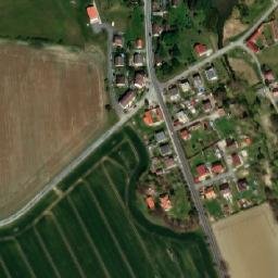 Satellite imagery of [Žimutice] church t., CZ