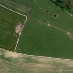 Satellite imagery of [Zahrádky] evangelic church t., CZ