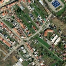 Satellite imagery of [Rousínov u Vyškova] church t., CZ